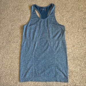 Zyia Active racerback tank top, medium, muted sea green